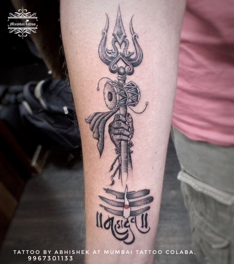 Trishul Temporary Tattoos