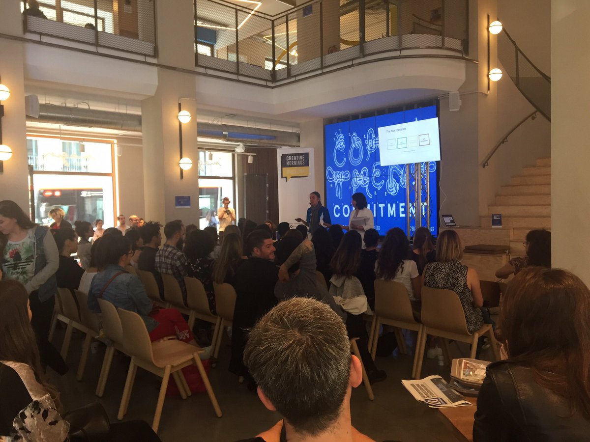 barcelona_cm's tweet image. Gracias a todos que vinieron el pasado viernes en nuestra mañana criativa con Anastasia Dedyukhina.
Muchísimas gracias a nuestros partners: @koblang , Samfaina Web &amp;amp; Marketing (samfaina.com), @imagincafe_cat , @triticumbread 

#creativemornings #cmbcn #cmcommitment