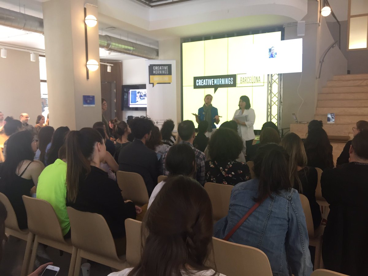 barcelona_cm's tweet image. Gracias a todos que vinieron el pasado viernes en nuestra mañana criativa con Anastasia Dedyukhina.
Muchísimas gracias a nuestros partners: @koblang , Samfaina Web &amp;amp; Marketing (samfaina.com), @imagincafe_cat , @triticumbread 

#creativemornings #cmbcn #cmcommitment