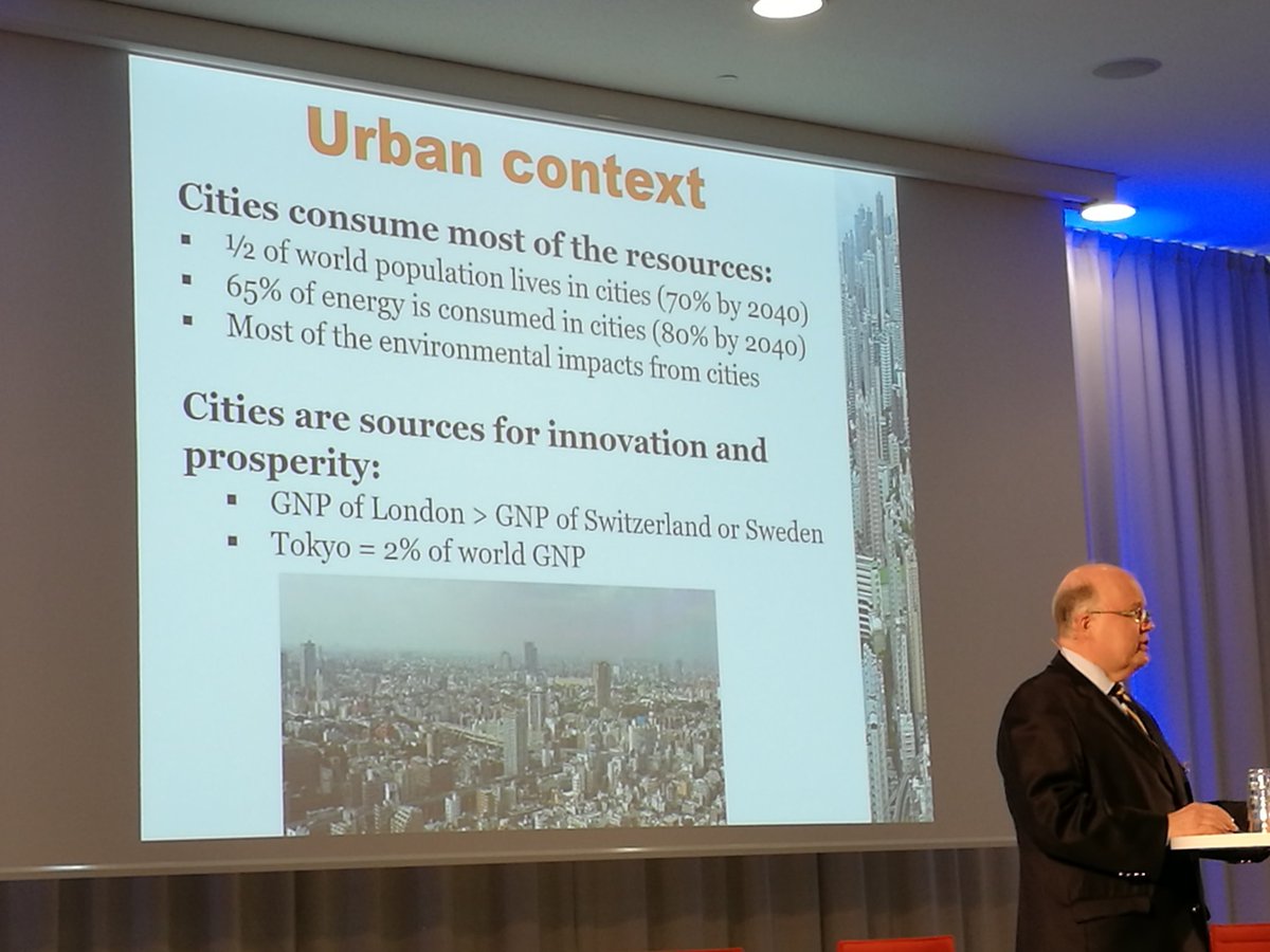 #lowcarboncities Prof. Peter Lund sets the context for afternoon session. #urbanfuture #urbanization