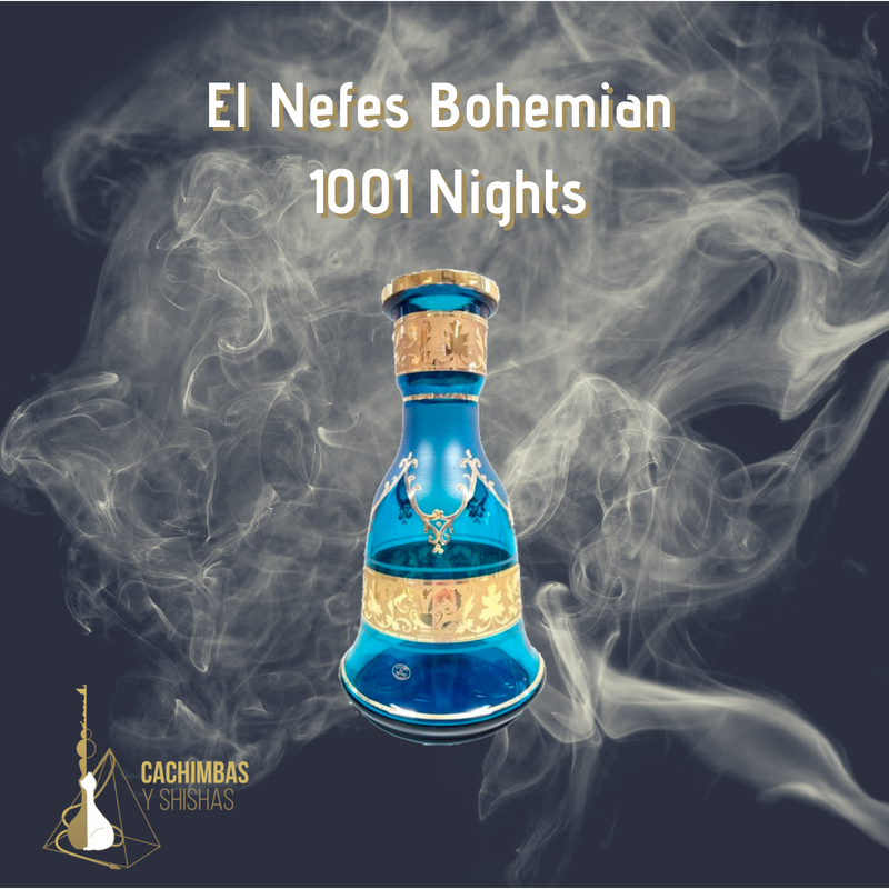 Para finalizar el mes, os traemos la base El Nefes Bohemian 1001 Nights en color Turquesa. 😁

¿A qué es preciosa? 😍

#ElNefes #Base #Cachimba

bit.ly/2HJpWhg