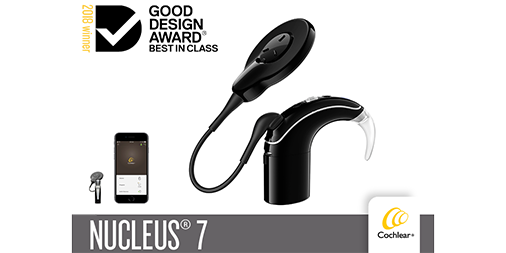 Cochlear’s proud to win the <a href="/GoodDesignAus/">Good Design Australia</a> Best in Class award for the Nucleus 7. Judges: “The design partnership between Cochlear and <a href="/Apple/">Apple</a> has produced an outcome for the user larger than the two companies working together.” #hearnowandalways #nucleus7 #GoodDesignAwards