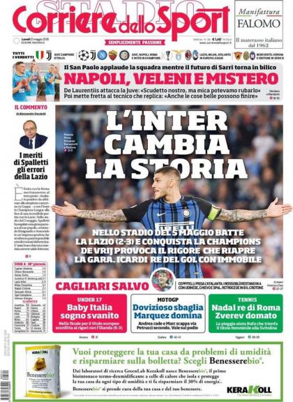 Footballitalia On Twitter Buongiorno Your Front Pages - 