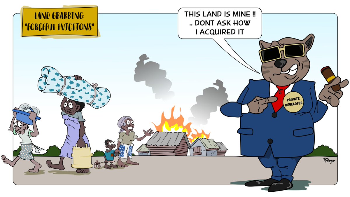 When it comes to land grabbing, it is high time that "private developers" get de-masked.
#RogueSeniorCopKangethe
#LandGrabKE