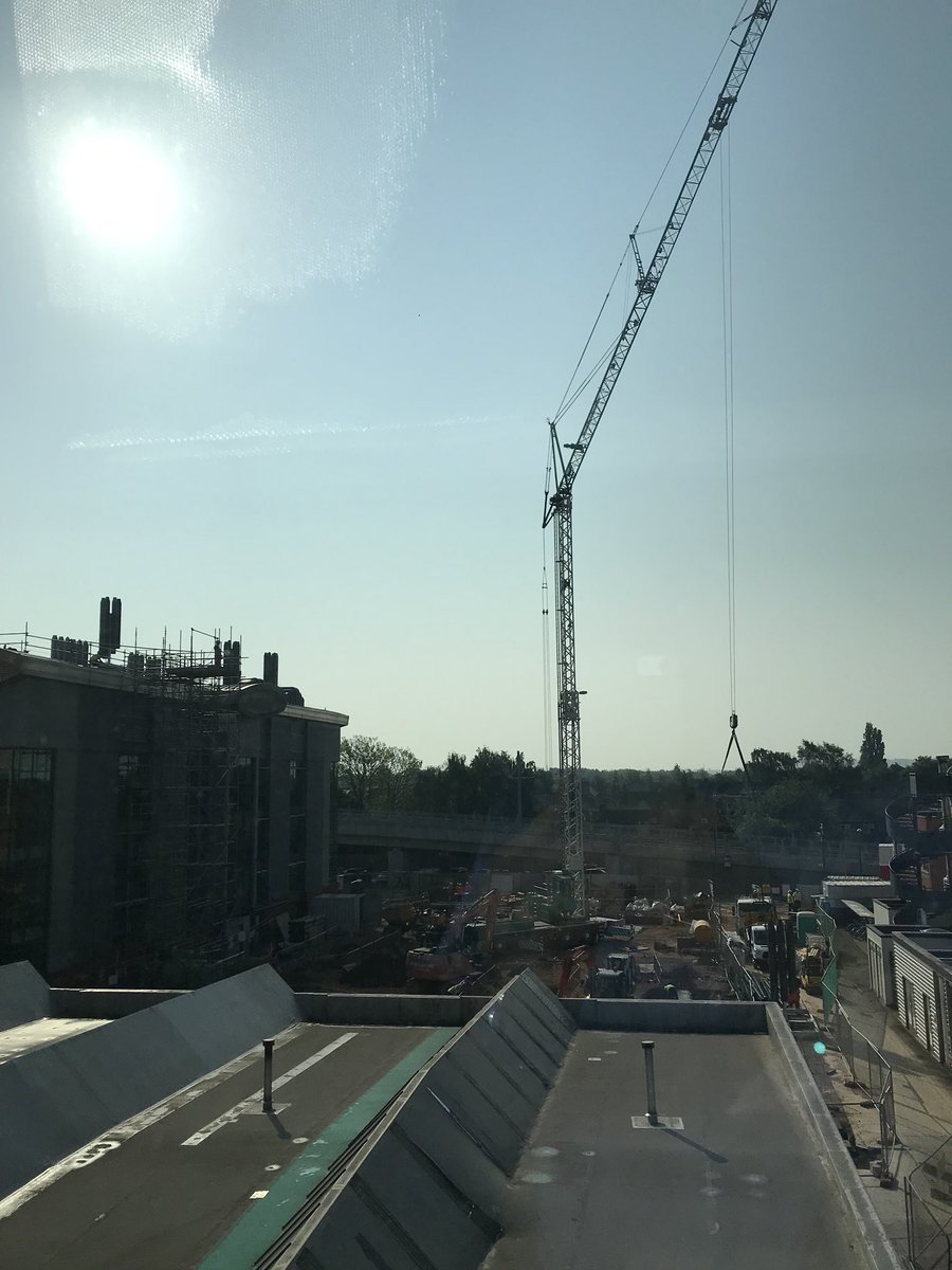 CBSe2019's tweet image. Big crane day!