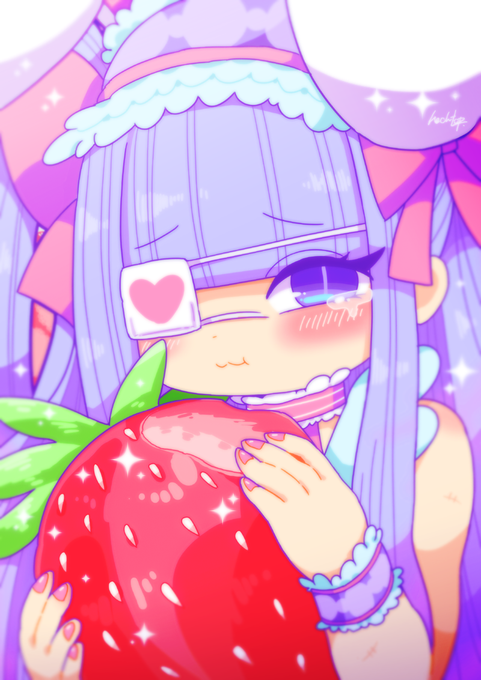 「animal ears strawberry」 illustration images(Oldest)