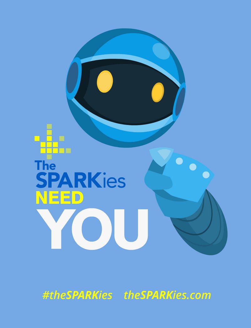 It's the last day to nominate! Brighten up your Monday by someone's day and nominating them for #theSPARKies this year! #tech #Awards buff.ly/2Fk8Pxt
