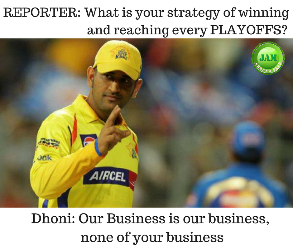 JamGroundFeed's tweet photo. #CSK and #Playoffs Love story continues....😘

#IPL2018 #IPL #IPL11 #whistlepodu #Dhoni #CricketMeriJaan #Cricket #FantasyCricket #Dream11expert #Tips #bettingexpert #bet9ja #ChennaiSuperKings #KKRHaiTaiyaar #Hallabol  #KolkataKnightRiders #sunrisershyderabad #JAMGroundFeed https://t.co/YPyattqOEl