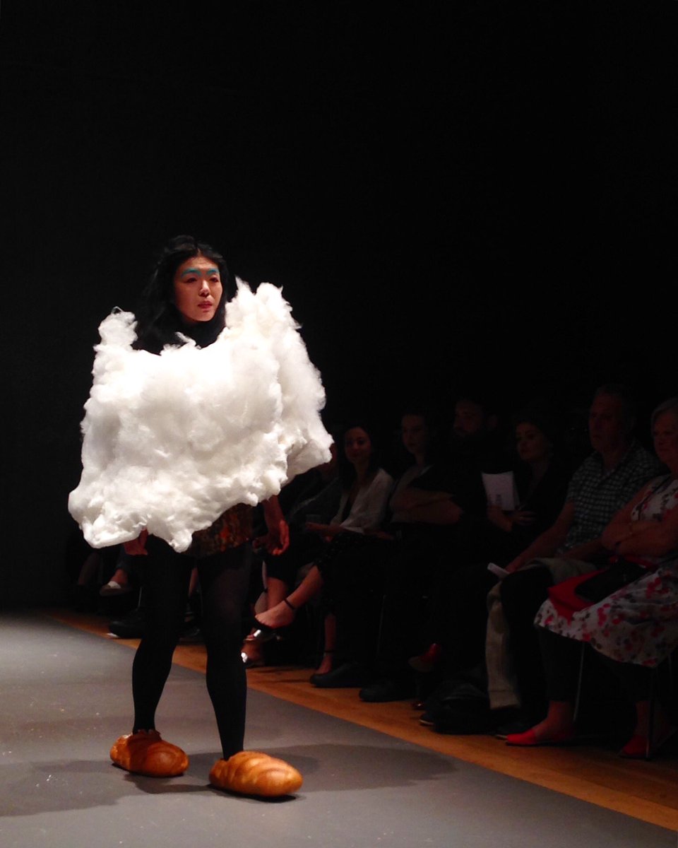 niki_russell's tweet photo. #BruceAsbestos A/W Collection at @Nottm_Contemp #fashioncollection #candyflossclouds #hanselandgretel https://t.co/90oxnTfSqE