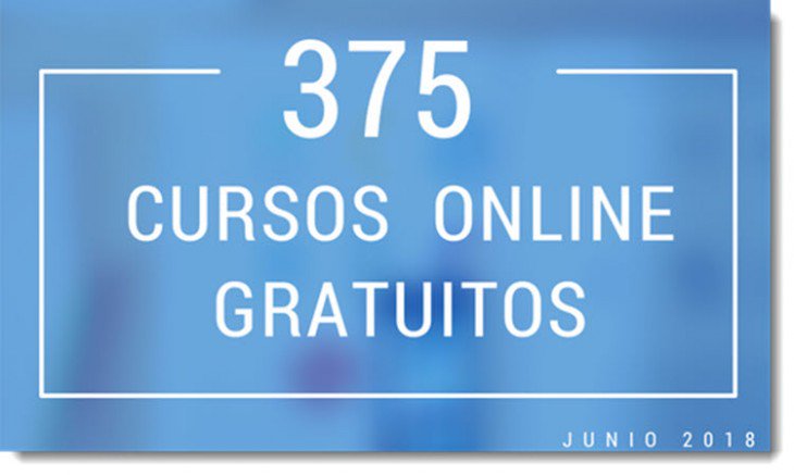 SerForTel's tweet photo. 375 cursos universitarios, online y gratuitos que inician en junio https://t.co/0wxtZmkyxt via @wwwhatsnew #aprendizaje https://t.co/BFOF914vs3