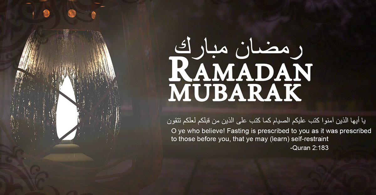 The fasting month of #Ramadan has begun on 17th May. Wishing all Muslims around the world a peaceful Month of fasting. #Ramadan2018