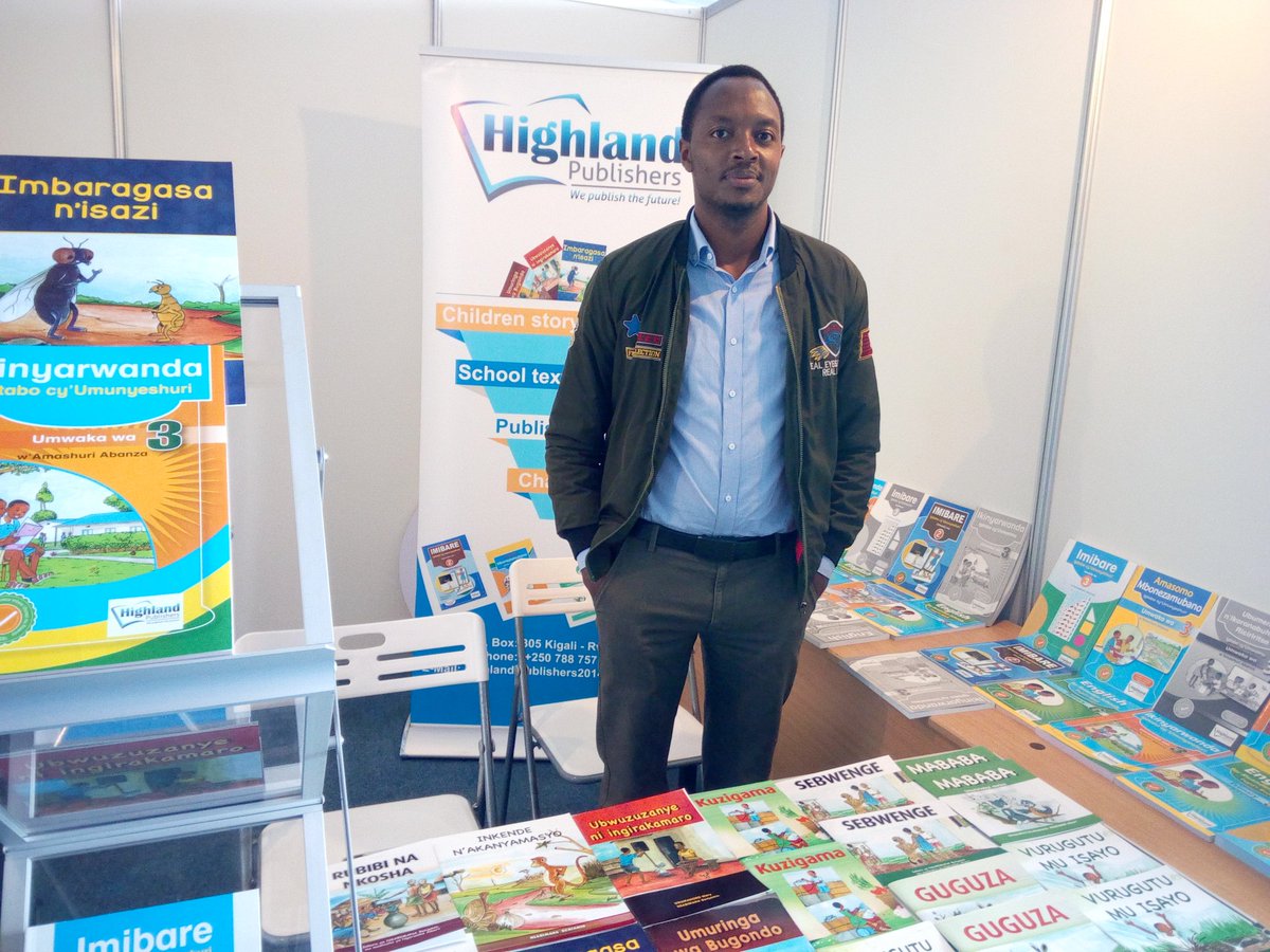 niyojeanpaulnjp's tweet photo. Welcome at @highland250  stand. Find more interesting books. #KIPM2018 #RwOT  #publishers  @EricNuwagaba @MINISPOC https://t.co/6xuwatvIp9
