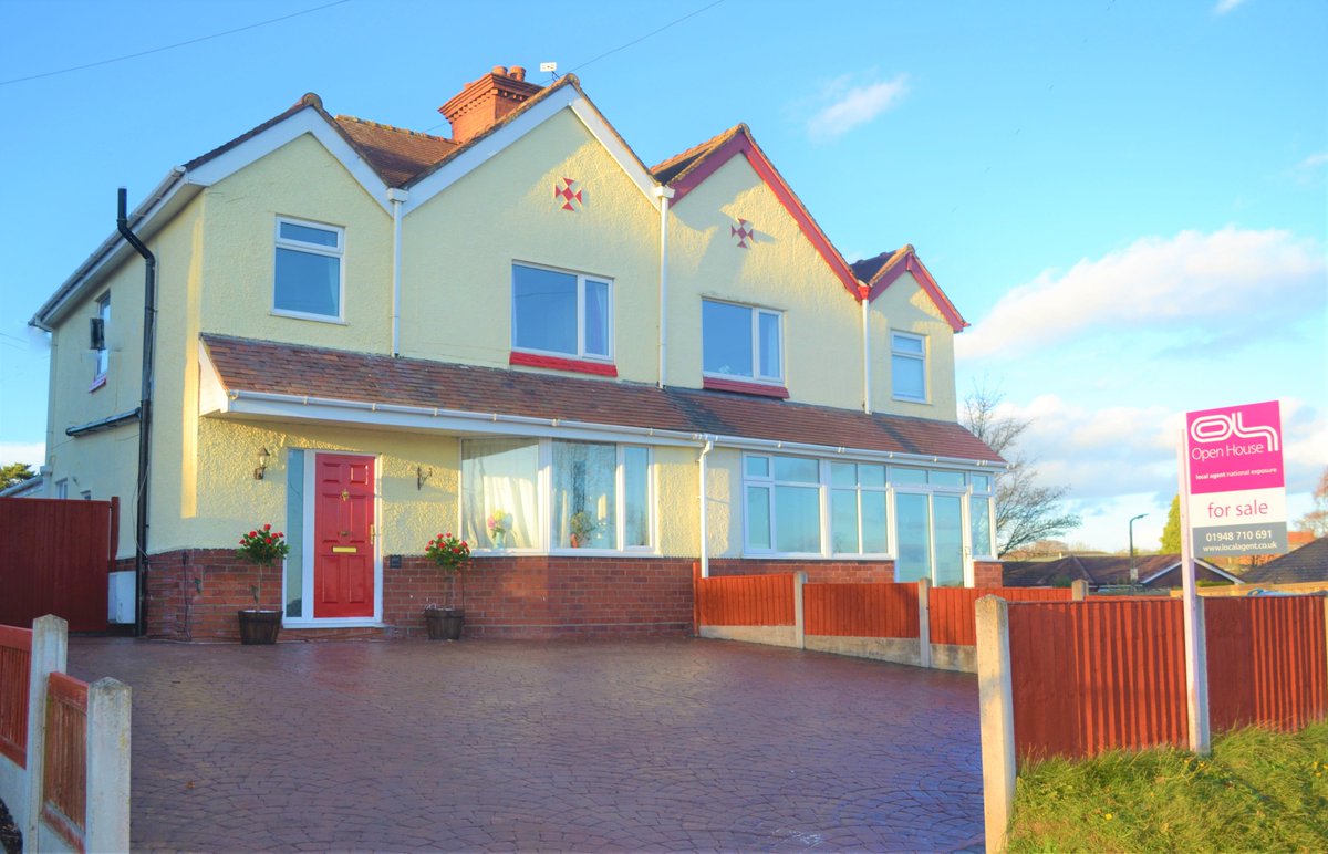 In the popular village of #Malpas #Cheshire you can find this fantastic #property #forsale. Call #openhouse on 01948 710691 to arrange a viewing or for more information. 
rightmove.co.uk/property-for-s…