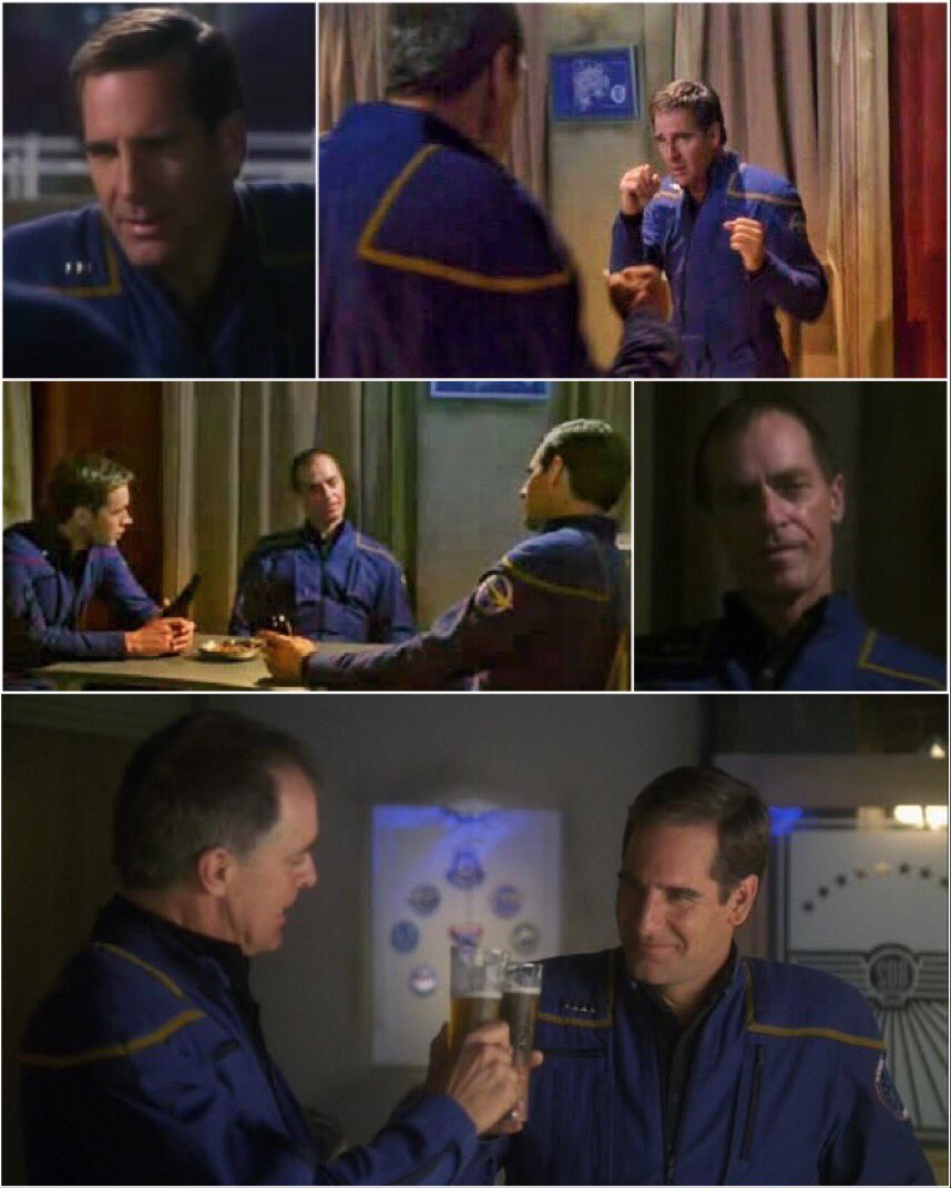 Good morning and Happy Monday everyone! 😘🤗😘 I wish you all a nice day and a great start of the new week. Now I’m getting ready to go to work, see you this evening friends! 💕💕💕 #StarTrekEnterprise #ScottBakula #KeithCarradine First Flight