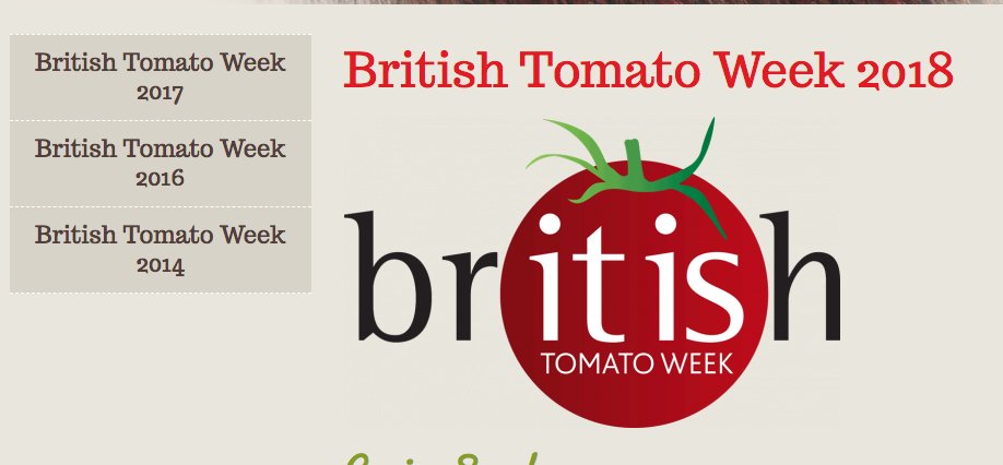 We don't talk about British Tomato Week 2015 #btw18