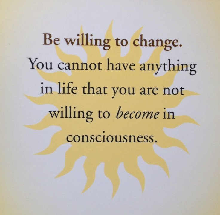 #BeWillingToChange #GoodMorning