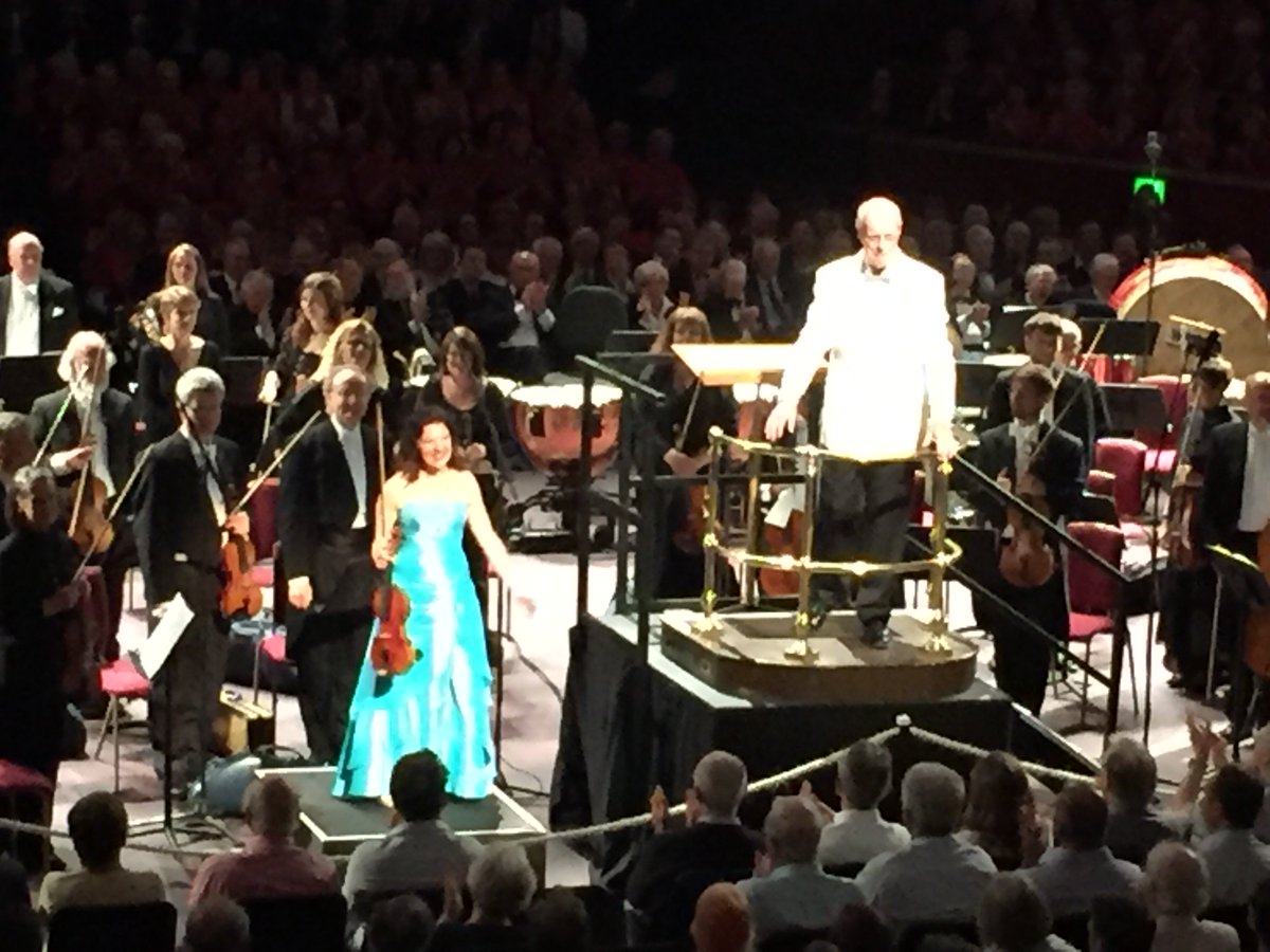Congratulations to everyone who took part in the concert <a href="/RoyalAlbertHall/">Royal Albert Hall</a> last night. A standing ovation from the audience and a Really Big THANK YOU from us all too. Bravo!