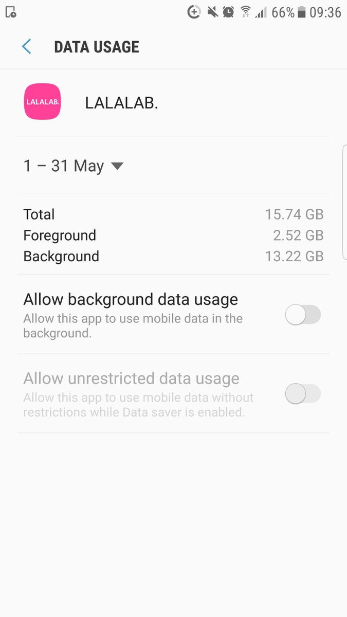 Rachjay1's tweet photo. @LALALAB_app Woken up to a £200 bill from @VodafoneUK for data usage between 3am-7am.. I had allready spent £75 on photos from you and the purchase was complete, so why was your app using that amount of data when not in use!?! I have used you a few times now, but wouldnt again! https://t.co/dP6XGdv29i