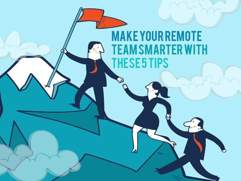 Make Your #RemoteTeamWork Smarter With These Five #Tips via @SlinkyProd buff.ly/2Ge3Ej0