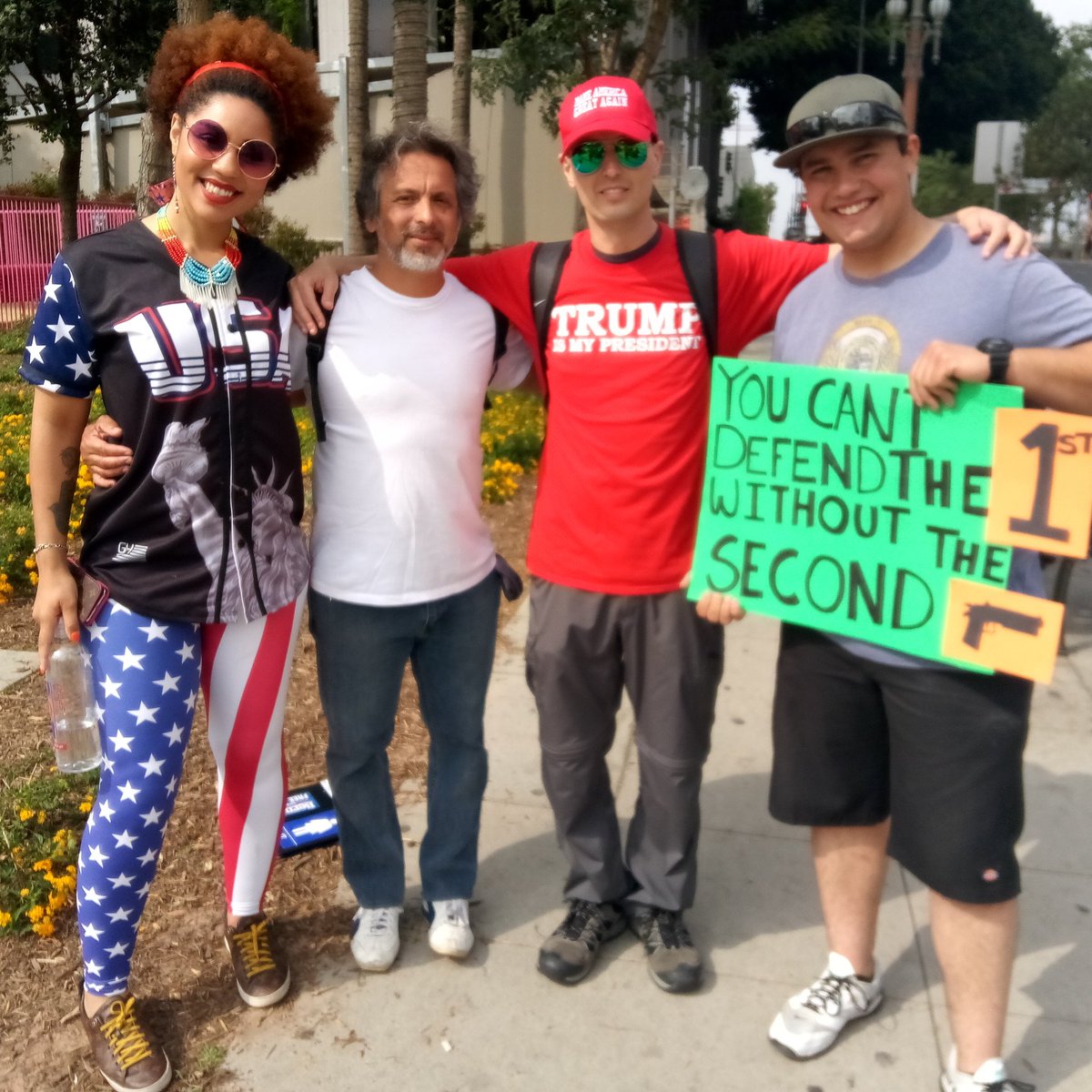jewboyzz's tweet image. Thank you so much @Joy_Villa for speaking at the #MarchForOurRights #LA 
Freedom is something to stand up for! Let's Make Cali Great Again starting with the individual!! 

#FreedomRights #MarchForOurRights #USA #Liberty #constitution  #BillofRights #Freedom