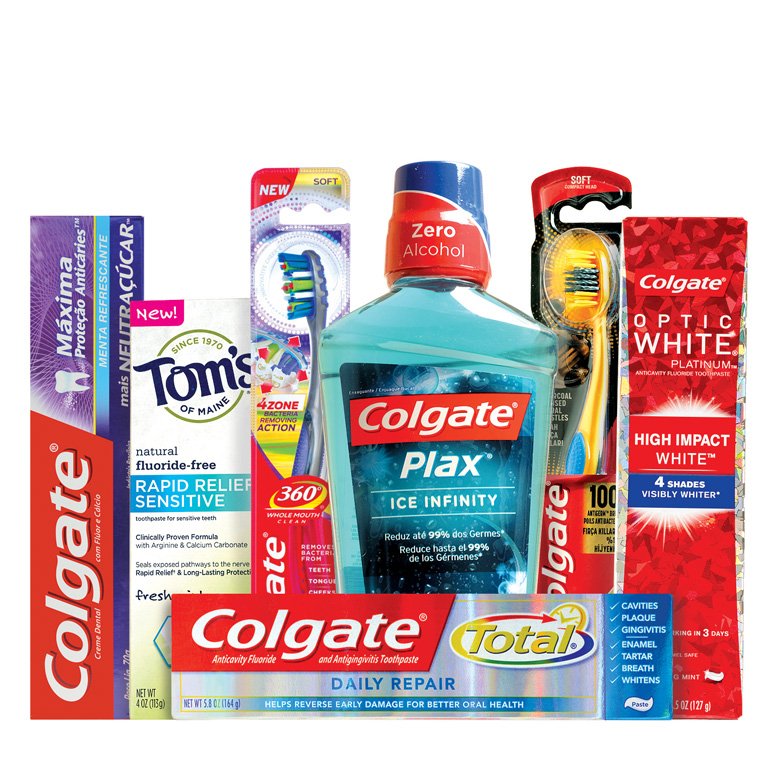 Colgate's Oral care and toothbrush segment