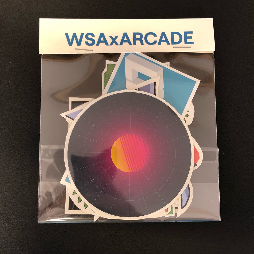 SennepLDN's tweet photo. Thanks to @gamesdesignart for popping by and dropping off the #WSAxARCADE 👌looking forward to the show https://t.co/jrEg8e2CEi
