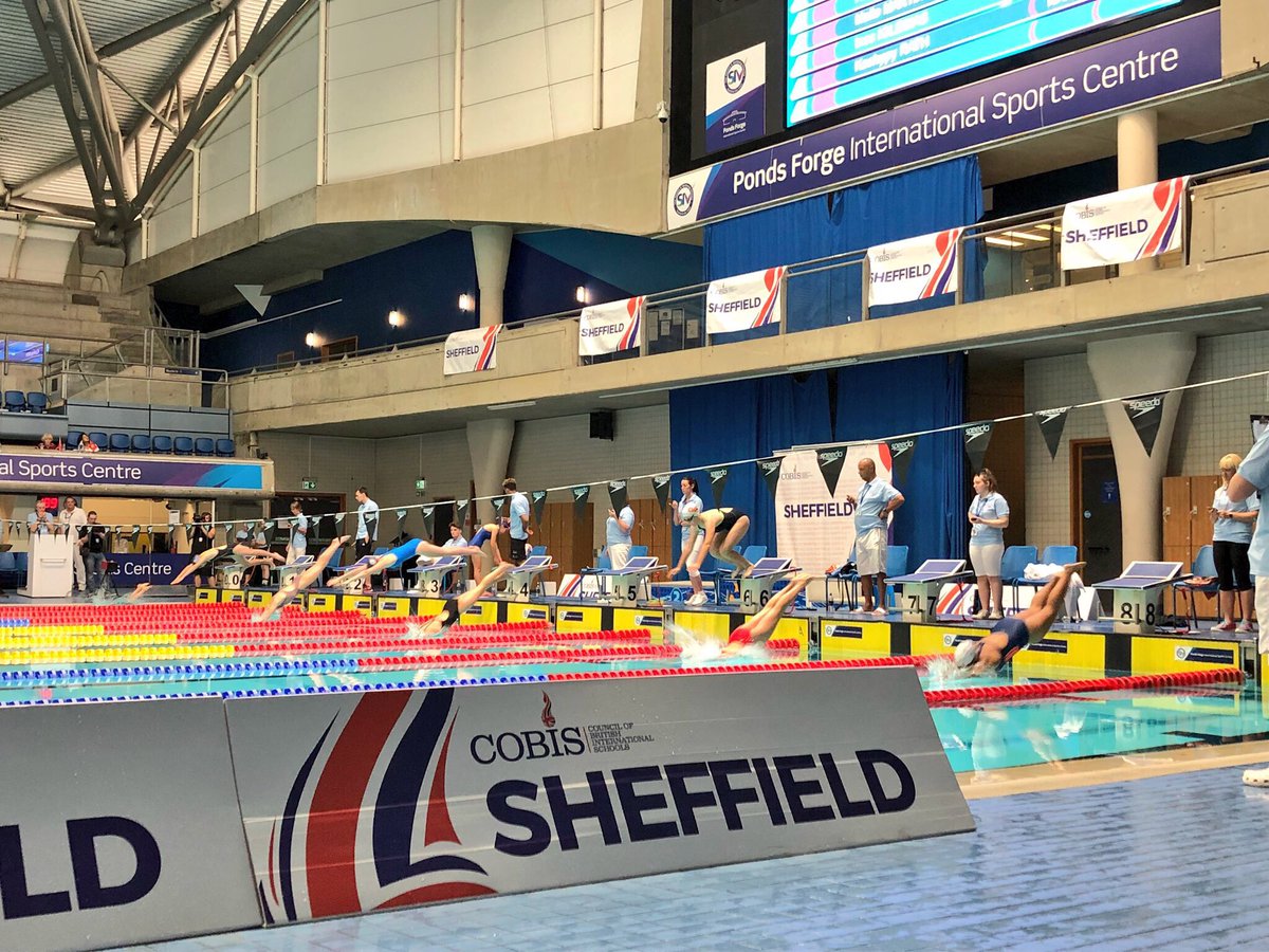 COBISGamesSheff's tweet photo. #COBISGamesUK #2018 🏊‍♂️🏃‍♀️⚽️ https://t.co/jO5mfYIQT3