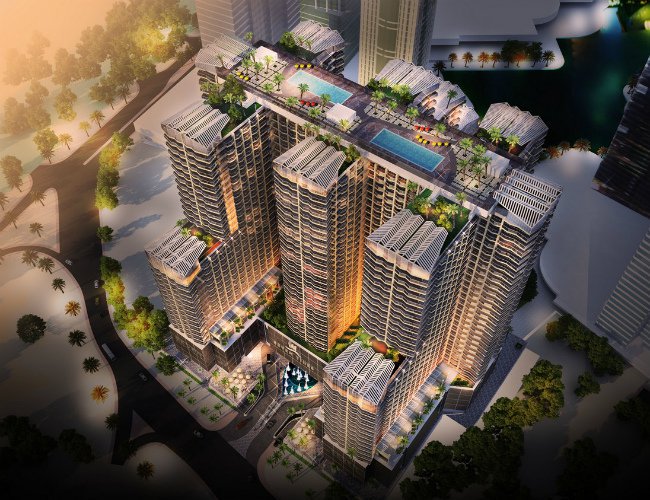 DubaiDET's tweet photo. .@seven_tides unveils 2,635-unit mega tower 'Se7en City' in #Dubai’s JLT https://t.co/JoMjeVGpf7 https://t.co/0aV0qZSlbH