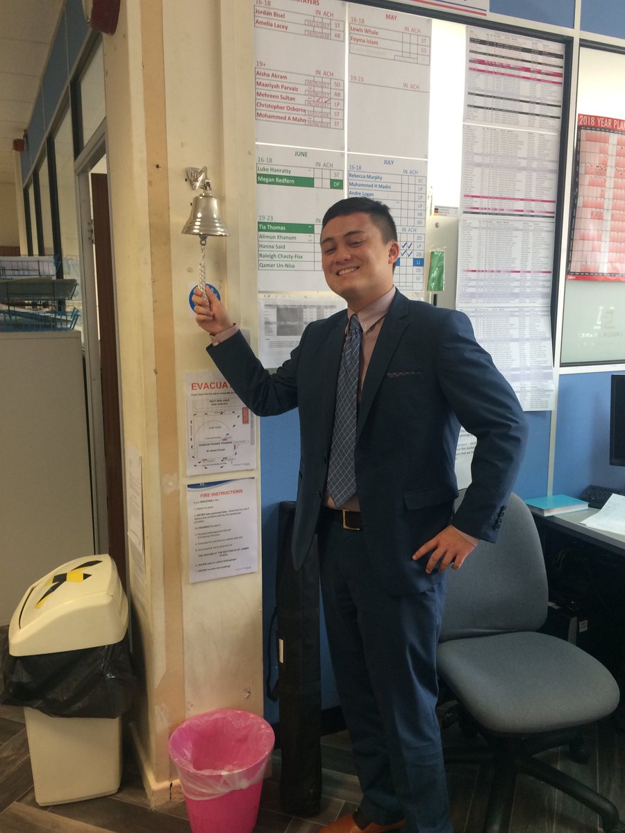 Ann_GFT's tweet photo. We will be ringing the bell twice today as we are doing 2 sign ups, one at Stirling ventures and another at handsworth wood girls academy #ringthatbell https://t.co/FIbXMf2CZc