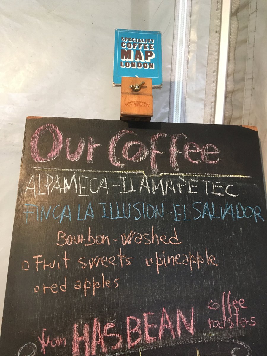 espresso_base's tweet photo. This washed processed Bourbon comes from Finca La Illusion in El Salvador. Roasted by Has Bean this coffee tastes of sweet fruits and has a pleasant creamy body... experience the pleasure https://t.co/vjrFYJP6Ug