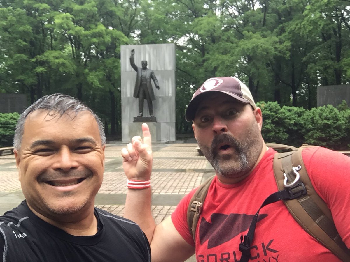 MattRHarris's tweet photo. What a way to celebrate my “47th” b’day this past weekend in DC than w/ @F3GrandStrand &amp; @F3PugetSound compadres knocking out the @GORUCK #DCStarCourse 50 miler! Solid work and encouragement by all!

#patchearned #ruckup #goodlivin 🇺🇸 https://t.co/KLAypydS6t