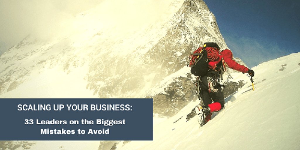 33 Leaders Talk About the Biggest Mistakes to Avoid While Scaling Up Your Business. Inputs from CEOs/ leaders from Hubspot, IBM, Evernote, Moz, Ogilvy and more.
buff.ly/2GoPCLl <a href="/startupvoyager/">Startup Voyager</a> #startups #entrepreneurs