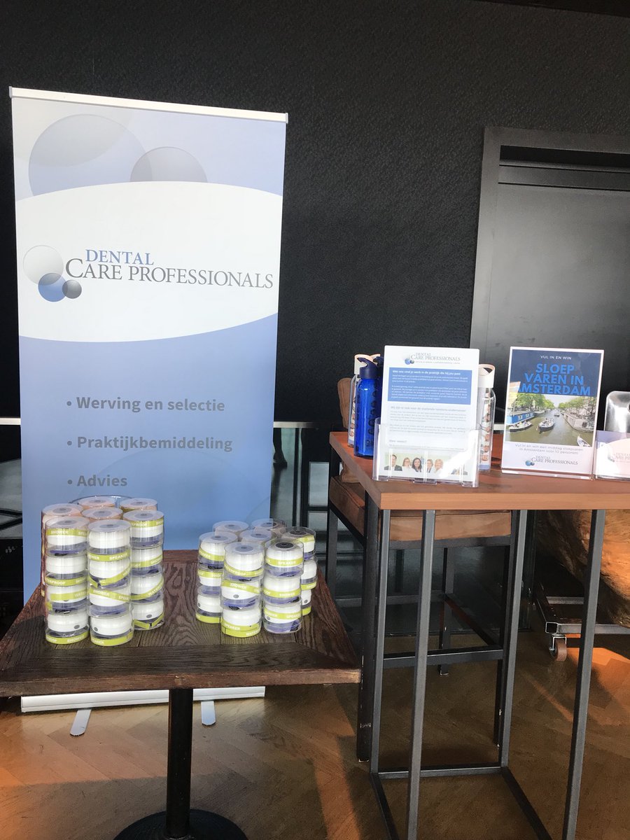 #kickstart2018 #destartendetandarts Kom langs op onze stand en win een middag sloepvaren in Amsterdam voor 10 personen. En vergeet dan niet een showerspeaker mee te nemen! Tot zo <a href="/DentalCareProfs/">Dental Care Profs</a>