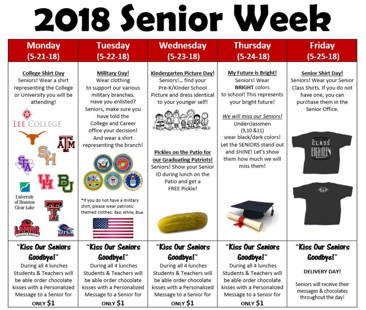 GCMPatsYearbook's tweet photo. ‼️It’s SENIOR WEEK‼️ Send us your pics for the @gcm_proj_grad18 photo book or stop by SW104 to airdrop them for us. https://t.co/QSvZTpcjZ0