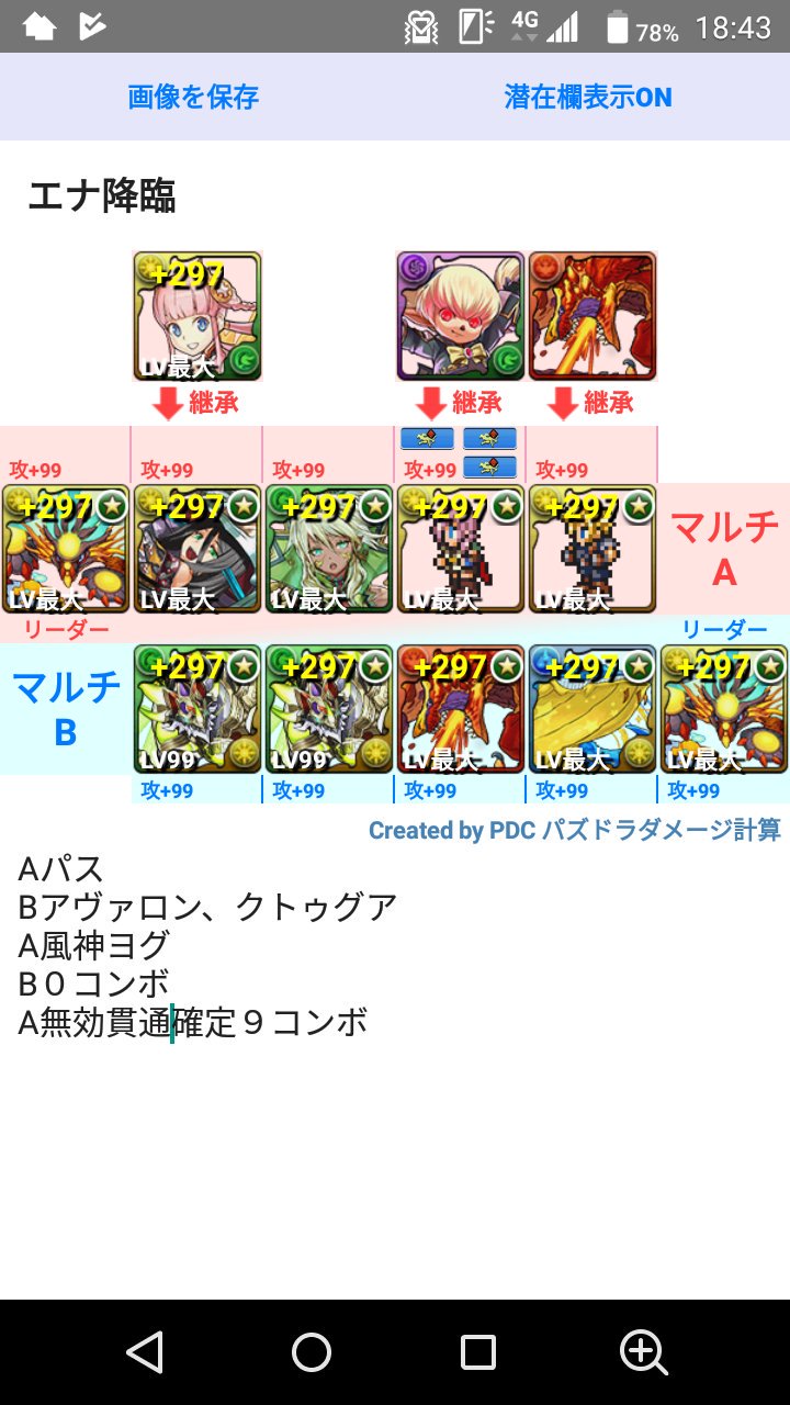 エナ周回 アムネル周回 Twitter