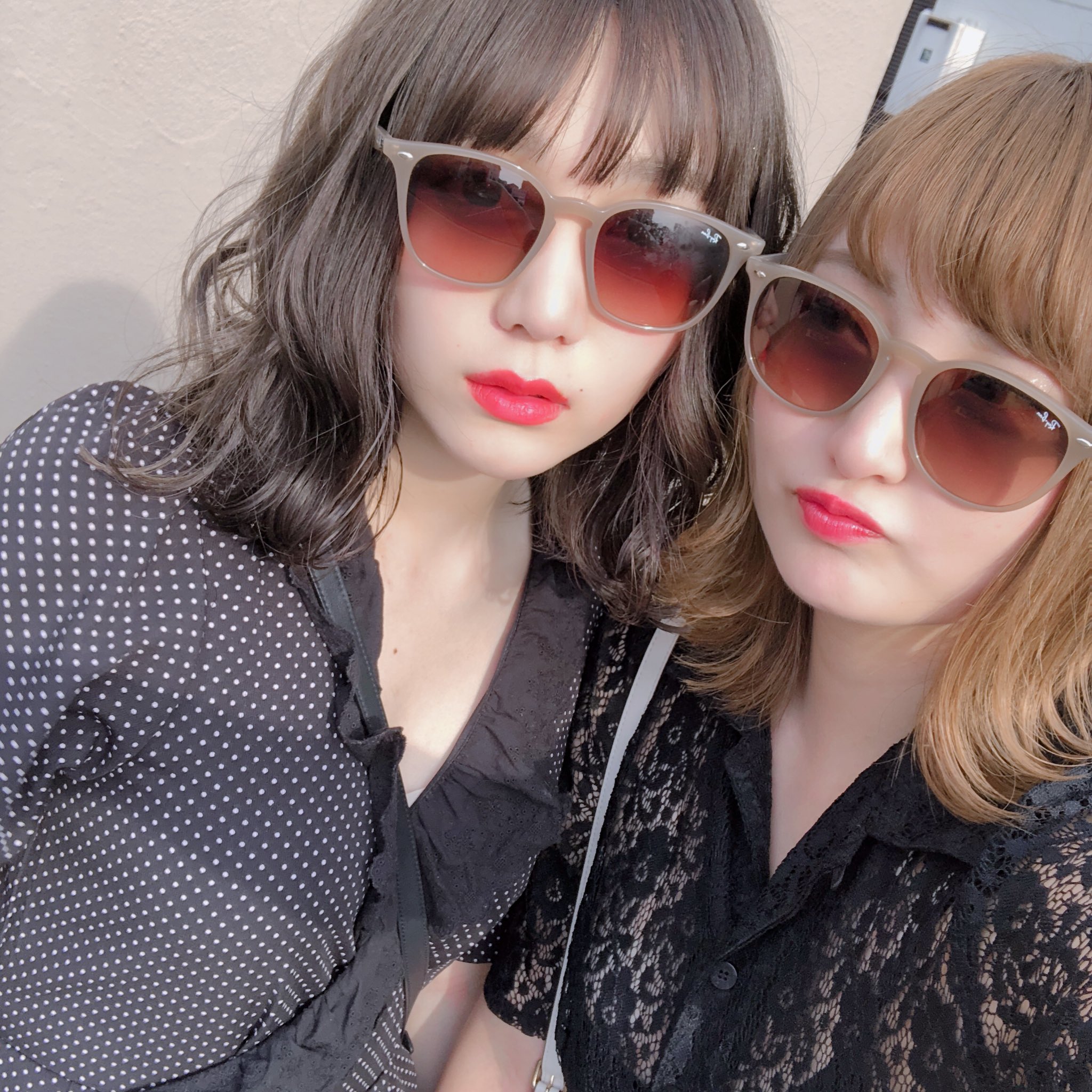 ট ইট র かやくま サングラスほんまにたまたまお揃いやった 東京来てずっと一緒 T Co Sf0sqo9izp ট ইট র
