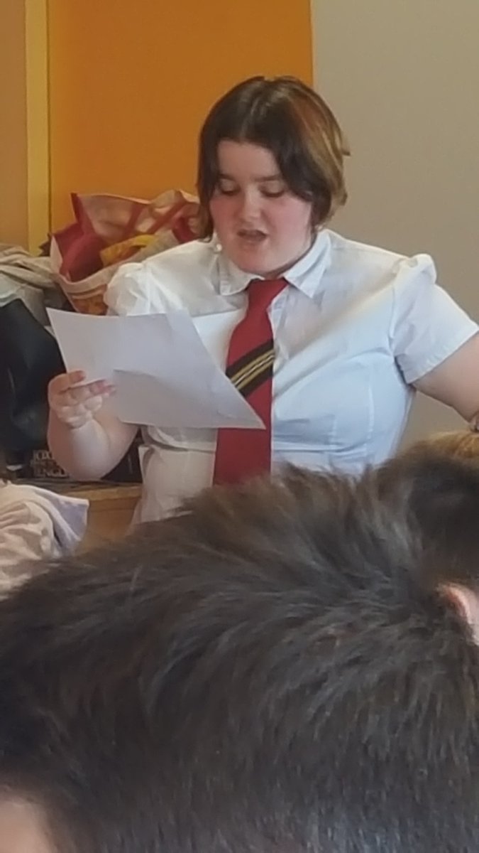 keir_mr's tweet photo. Thanks to @LaurenChristi15 for our S1 seminar on gothic literature this morning. Great stories written by our imaginative first years! @GlenrothesHS https://t.co/Z0N4Q1RSrF