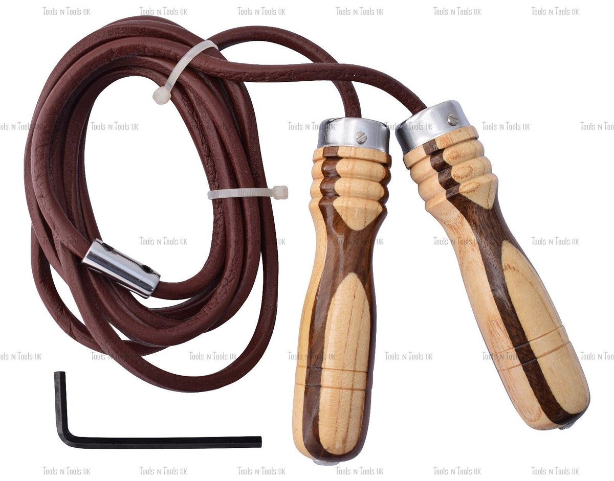 ToolsNTools's tweet image. Adjustable leather speed skipping rope for fitness exercise workout.

toolsntoolsuk.co.uk/product/adjust…

#fitness #gym #workout