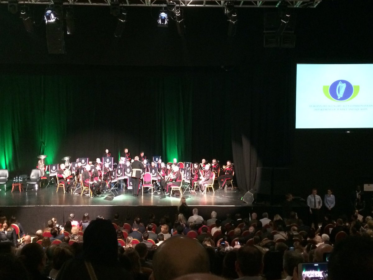 immigrationIRL's tweet image. Great orchestra warming up the crowd here #INEC 
Killarney - so exciting here welcoming the #NewIrish #citizenshipceremony