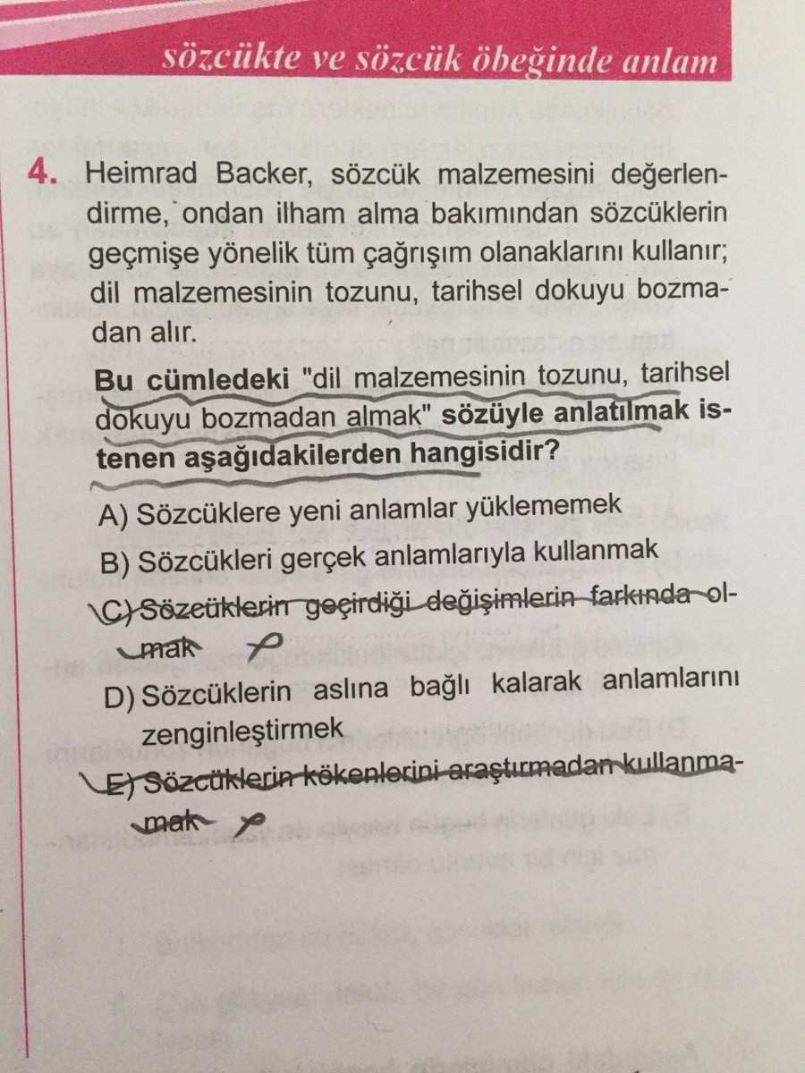Arkadaşlar sorunun cevabı D ama net olarak kafamda oturtamadım bir bakabilir misiniz? #ramazandabirlikteçalışıyorz/6 izl.sn/k9cttq