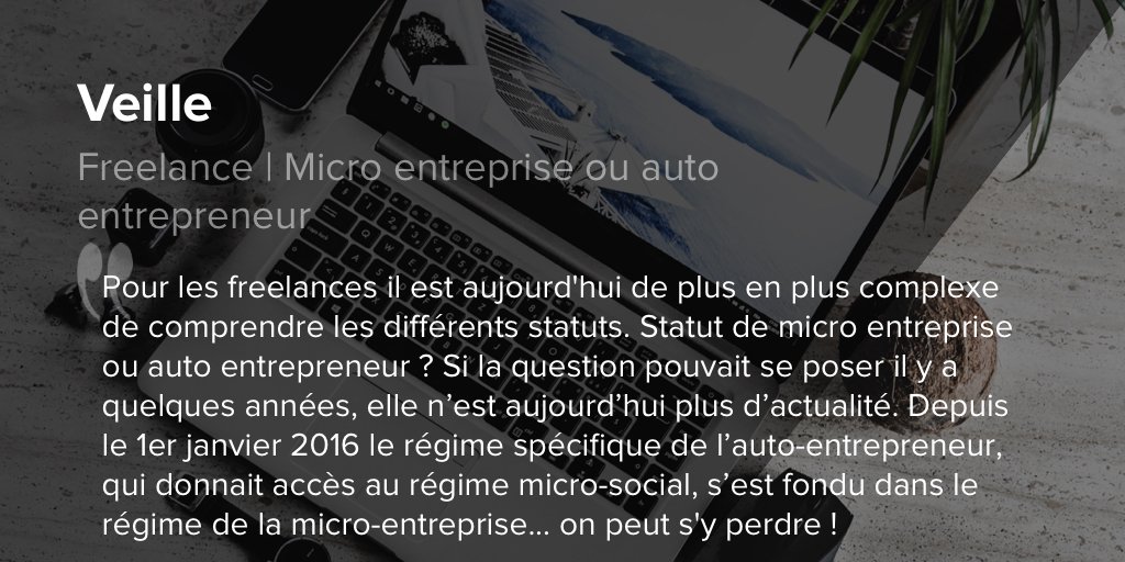 hellocreme_fr's tweet photo. Découvrez en seulement 5 minutes quel statut est le meilleur pour les freelances @Legalvision_fr 🚀💻 #Veille #Freelance #DigitalNomad #Job 👉https://t.co/6DN2TSemxm https://t.co/HOafqzW8wu