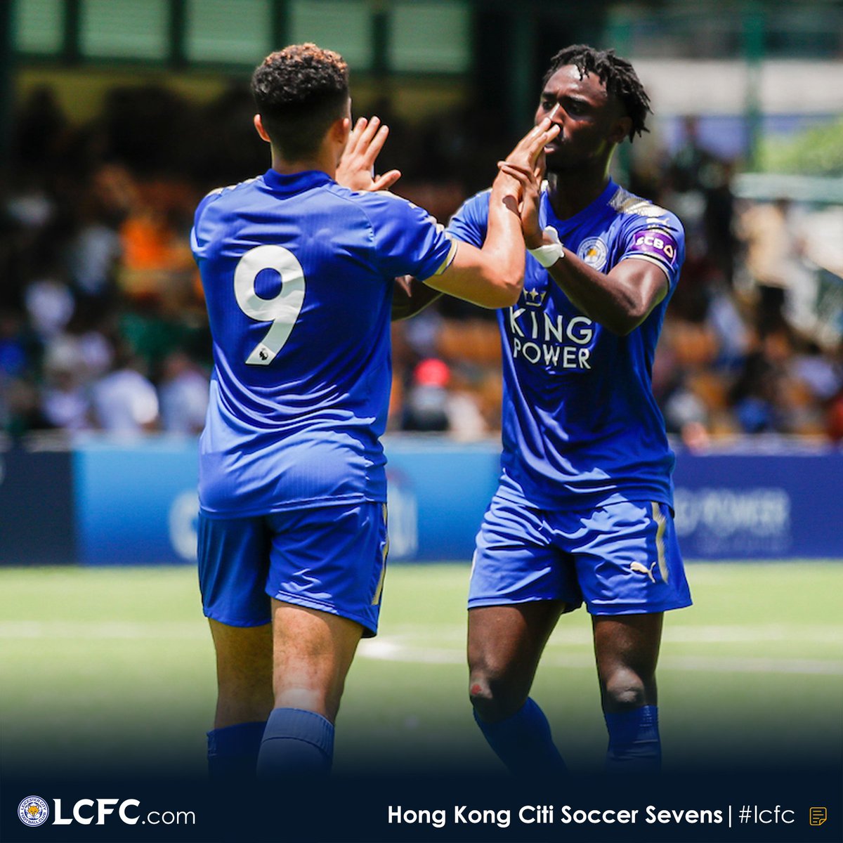 LCFC's tweet photo. "It just shows how much we’re developing as a team." 💪

Reaction from the #lcfc Development Squad as they prepare to fly back from the @hksoccer7s ✈️➡️ https://t.co/IAAECT26sp https://t.co/Vo50KLg1h4