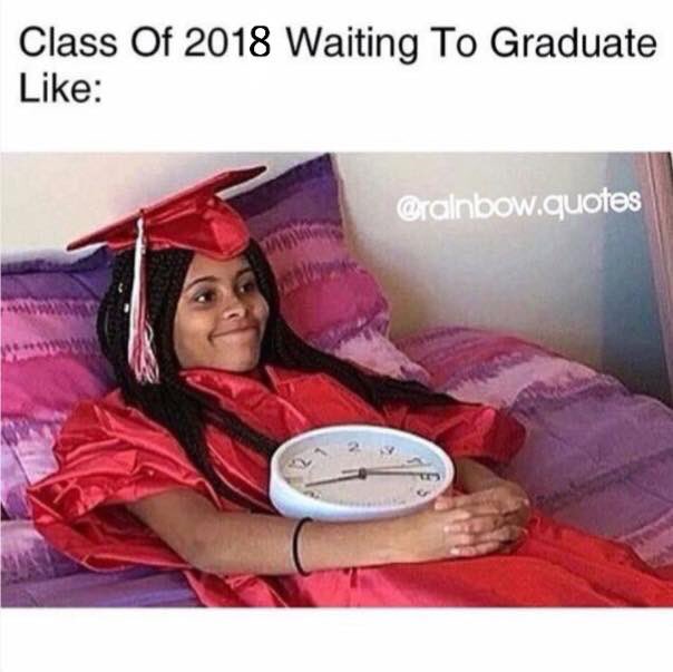 2018boyd's tweet photo. We are down to single digits before graduation activities begin... hang on and enjoy the end! ♥️ https://t.co/ZCeCsDj39M