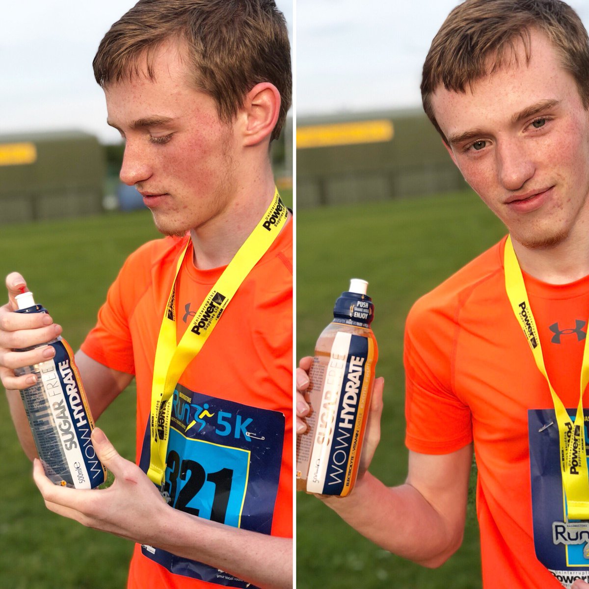 ballroombeauty7's tweet photo. Perfect hydrating drink after running a 5k for charity! @wowhydrate Electrolyte & Vitamin Water was certainly a hit with my son after his race! This is the ‘Exotic Fruits’ flavour. Have you tried these?
#triyit #hydratelife #wowhydrate #exercise #hydrate https://t.co/X6X0JHJooH
