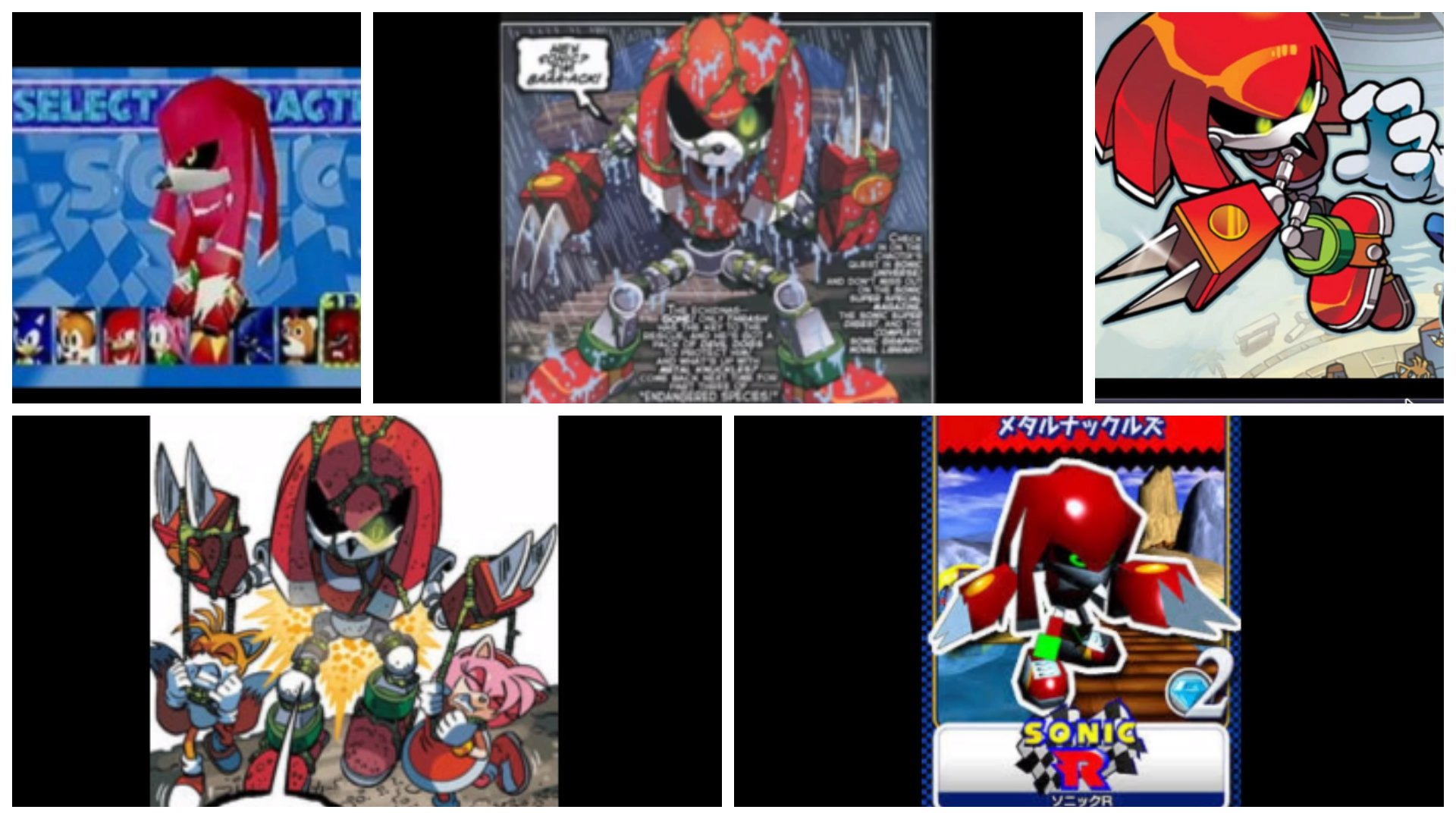 Zebra メタルソニックはご存知な方は多いと思いますがメタルナックルズはあまり知ってるって人は少ない ソニックrというレースゲームにしか出てないので仕方ない話 海外の漫画は何回か登場してる見たいですが ゲームで何回か登場してくれないとやはり Zebra メタルソニックはご存知な方は多いと思いますがメタルナックルズはあまり知ってるって人は少ない ソニックrというレースゲームにしか出てないので仕方ない話 海外の漫画は何回か登場してる見たいですが ゲームで何回か登場してくれないとやはり