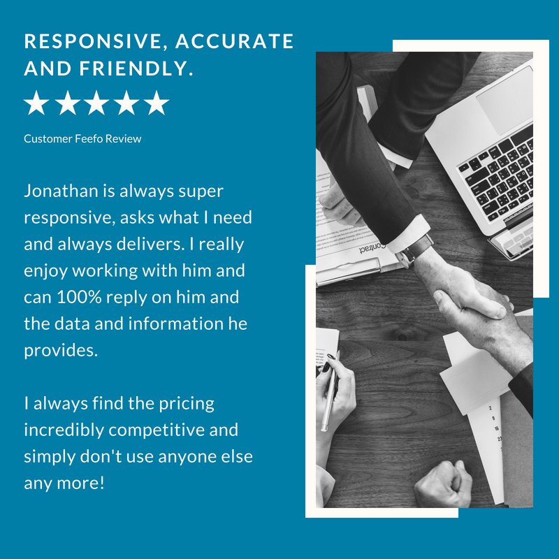 Databroker's tweet image. Another wonderful review for @DatabrokerJH and the Databroker team. We love nothing more than helping our customers. Want clean accurate #data for your next #marketing campaign? Call 0161 941 5700 or visit our site ow.ly/38Vt30k6aCZ