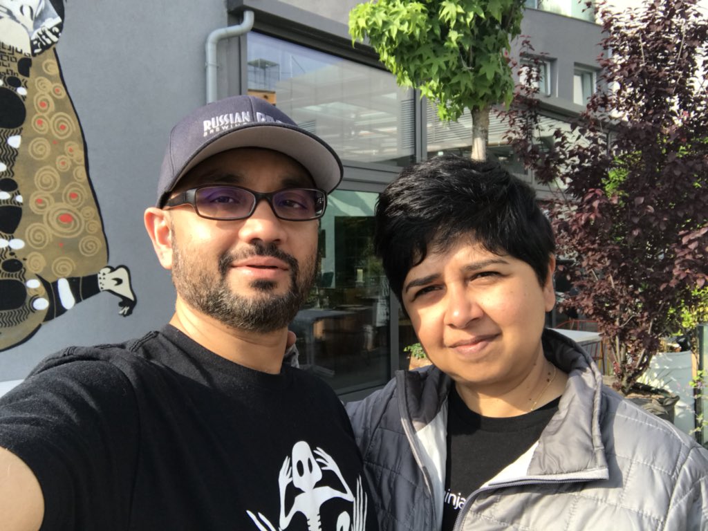 JuniTweets's tweet image. @WeAreDevs While we are mesmerized by Prague, can’t stop thinking of what a great time we had at #Vienna #rubymarie #rubyhotels #WeAreDevs. Thanks much for everything!