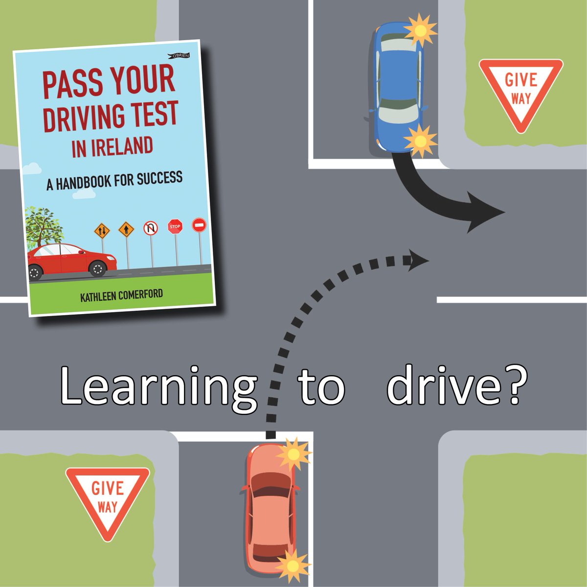 OBrienPress's tweet photo. 'People over paint' A good tip to remember!!

Kathleen Comerford's book, Pass Your Driving Test, is filled with great advice for learner drivers... and experienced ones :-) https://t.co/NNqJBNMgoD