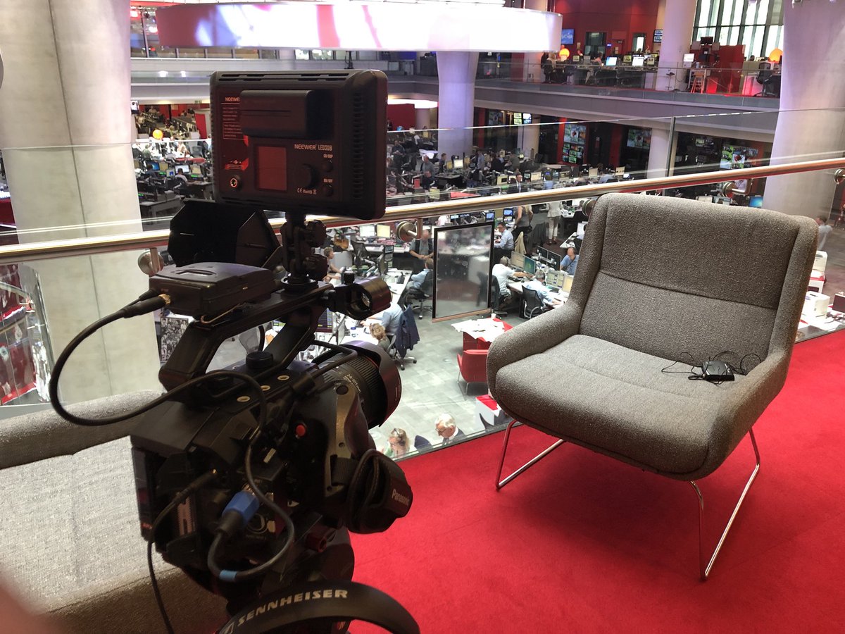 BBC news room