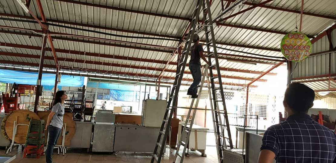 Hong Wai Onn On Twitter Thanks Yb For Putting Up New Ceiling